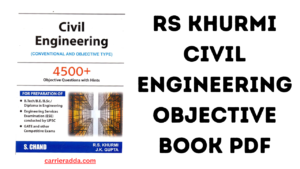 RS Khurmi Civil Engineering Objective Book PDF