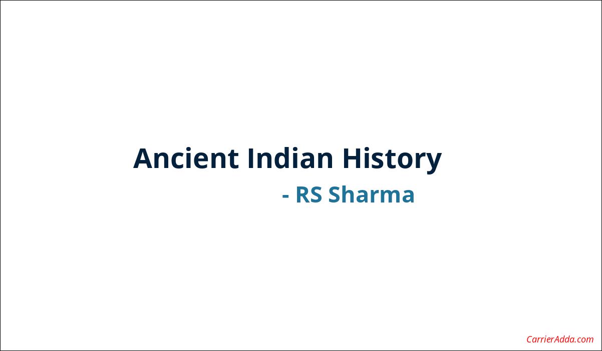 Ancient Indian History by RS Sharma PDF Book Download