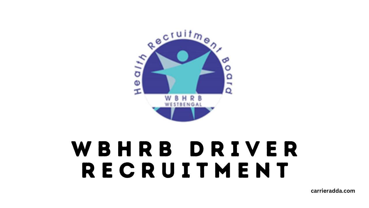 WBHRB Driver Recruitment
