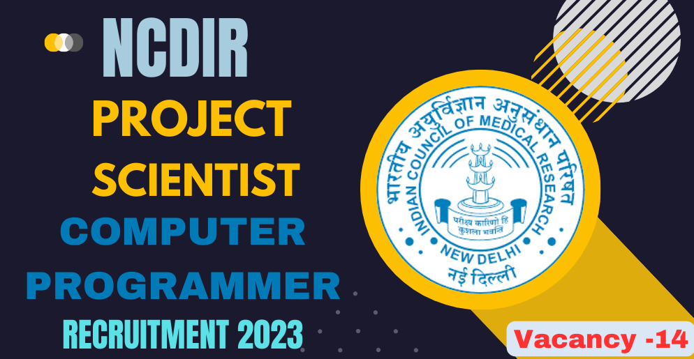 NCDIR Project Research Scientist, Project Technical Support & Other Vacancy