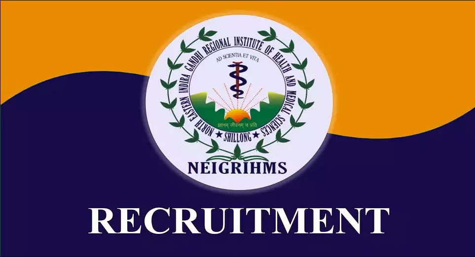 NEIGRIHMS Junior Resident Doctors Vacancy