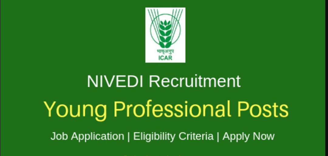 NIVEDI Project Associate, Young Professional & Other Vacancy