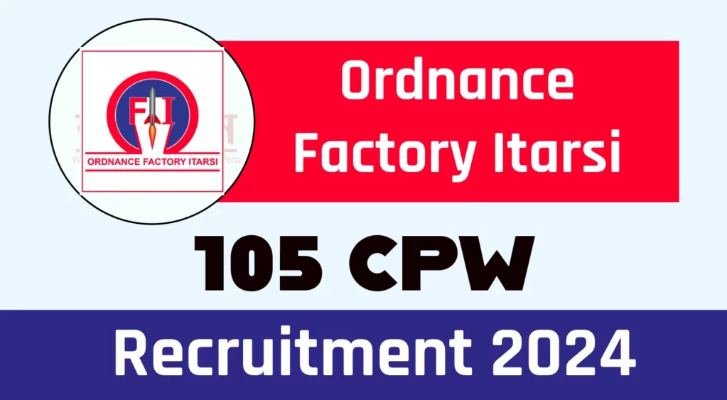 Ordnance Factory Board Chemical Process Worker Vacancy