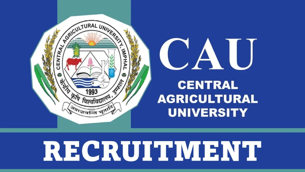 Central Agricultural University JRF, DEO & Other Vacancy