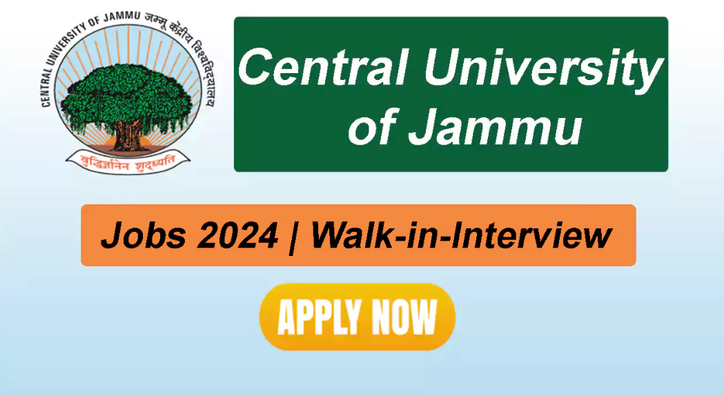 Central University of Jammu Project Assistant Vacancy