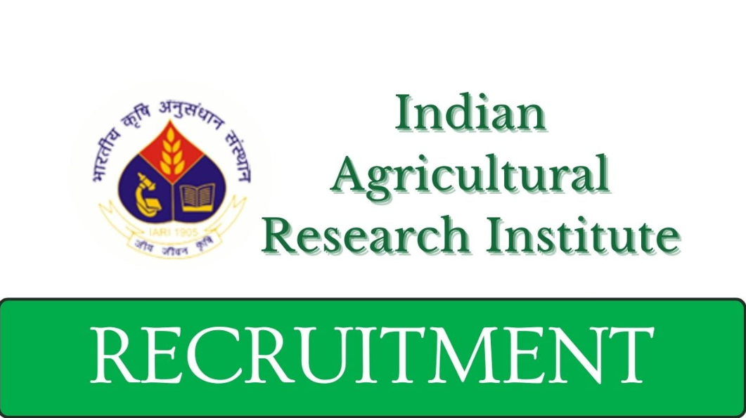 Indian Agricultural Research Institute Young Professional Vacancy