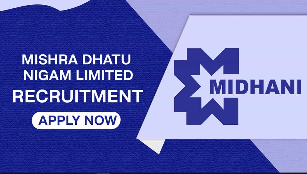 Mishra Dhatu Nigam Limited (MIDHANI) Assistant Manager Vacancy