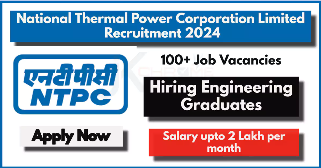 National Thermal Power Corporation Limited (NTPC) Deputy Manager Vacancy