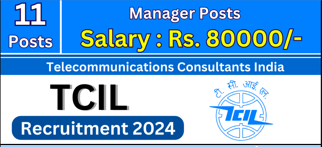 Telecommunications Consultants India Ltd Chief General Manager/Deputy General Manager Vacancy