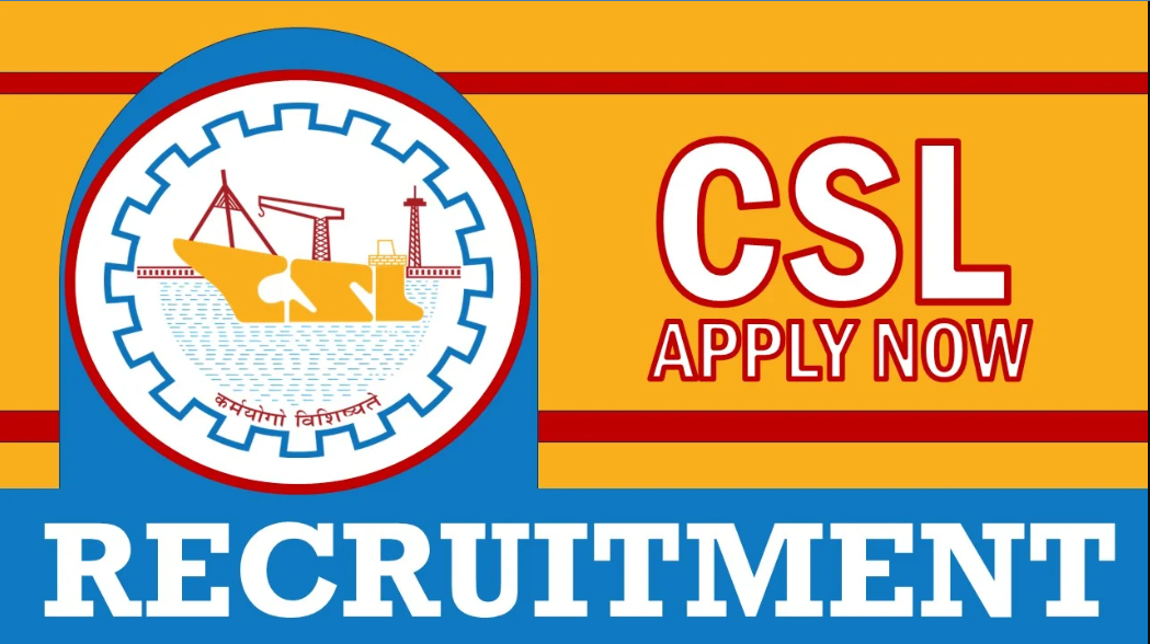 Cochin Shipyard Limited (CSL) Project Assistant Vacancy