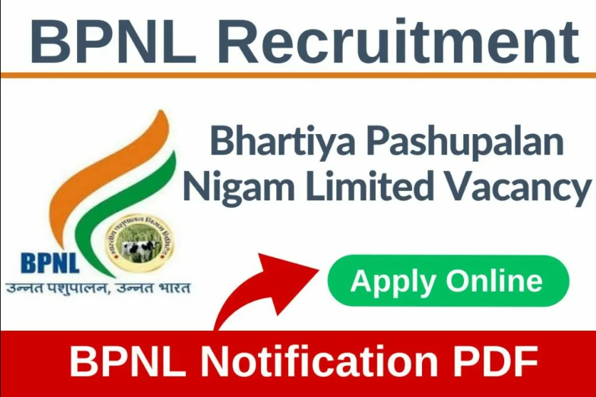 Bhartiya Pashupalan Nigam Limited (BPNL) Farming Management Officer, Farming Development Officer & Farming Inspiration Vacancy