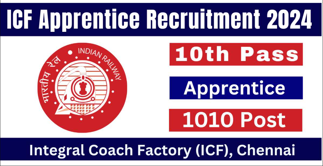 Integral Coach Factory (ICF) Apprentice Vacancy