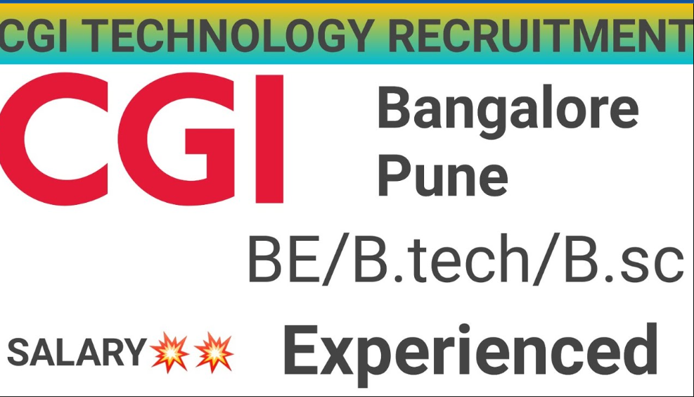 CGI Bangalore Software Engineer Vacancy