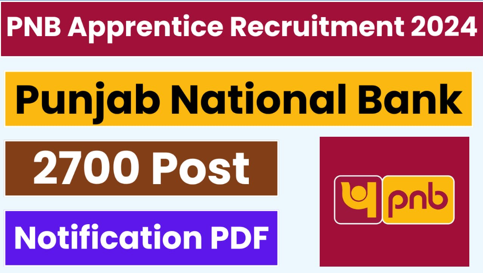 Punjab National Bank (PNB) Apprentice Vacancy