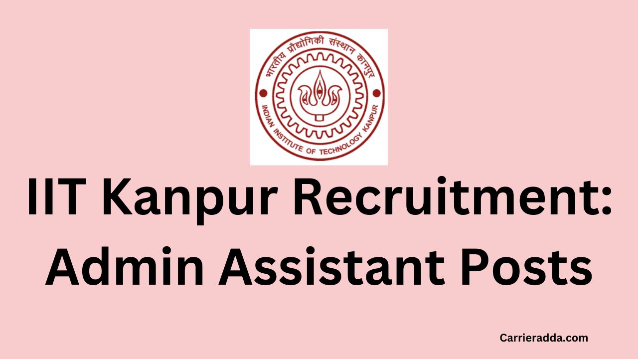 IIT Kanpur Recruitment