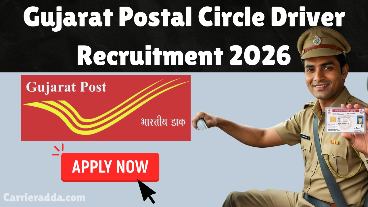 Gujarat Postal Circle Driver Recruitment 2026
