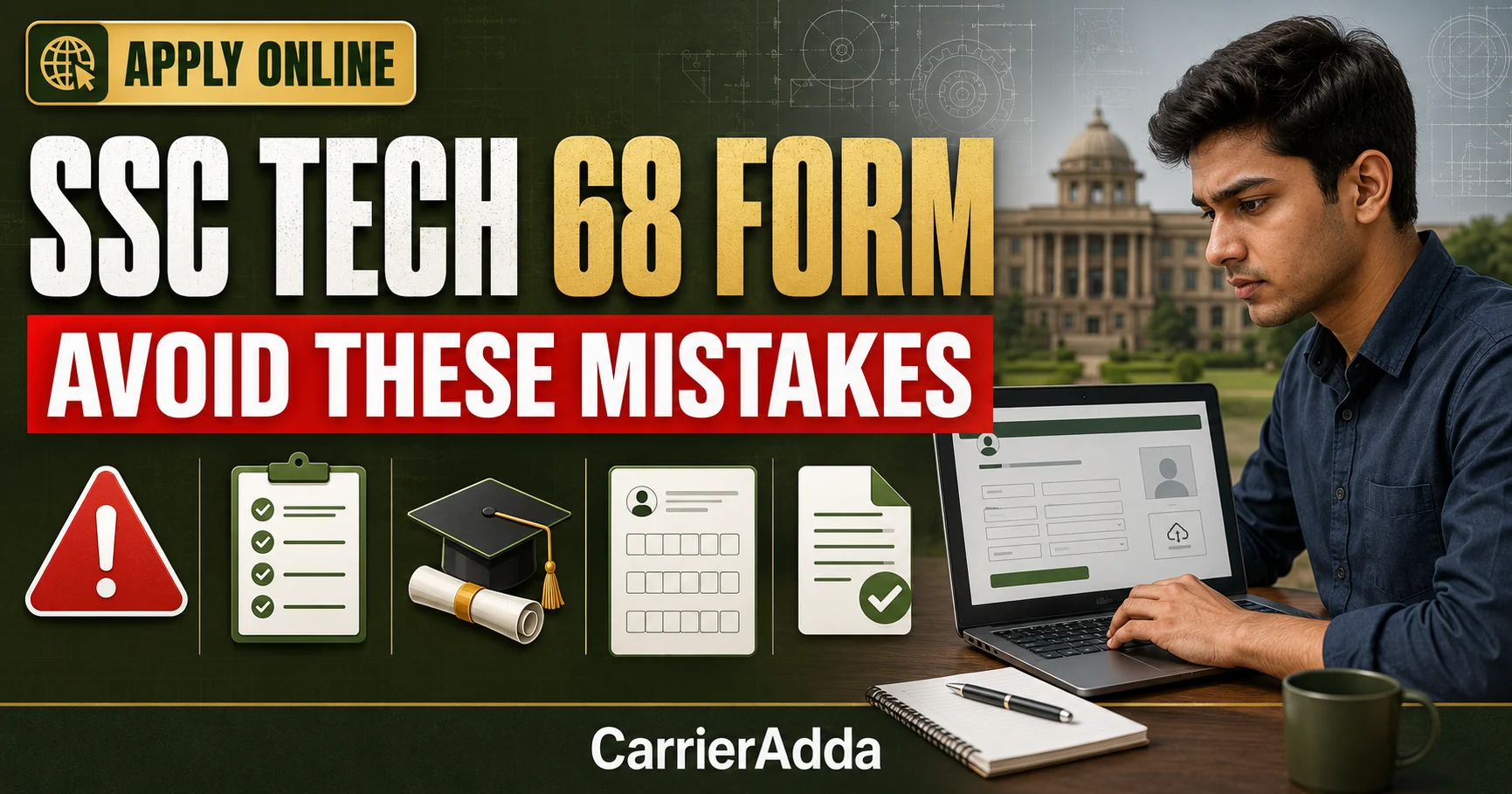 SSC Tech 68 Application Form